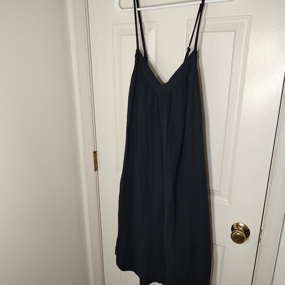 Black Spaghetti Strap Dress
